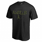 Men's Los Angeles Angels of Anaheim Fanatics Branded Black Big & Tall Memorial Camo T-shirt FengYun,baseball caps,new era cap wholesale,wholesale hats